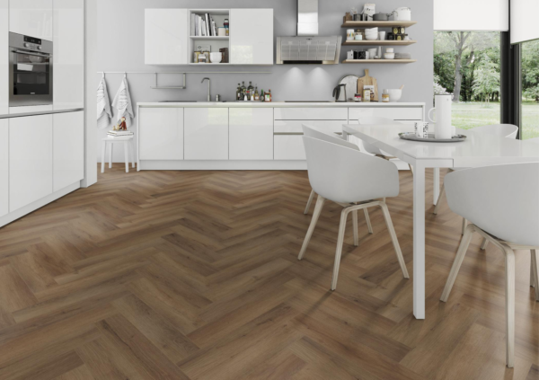 Lignum Core Truffel Oak Herringbone