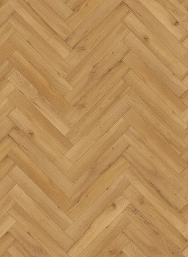 Fusion Premium Oak Robust Natural Herringbone 12mm Laminate Flooring - Image 9