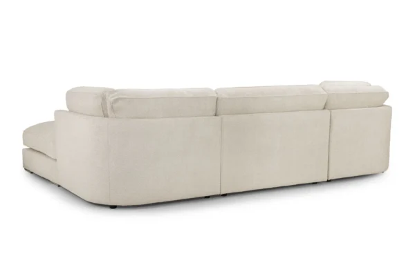 Carlos U-Shape Fabric Sofa - Image 4