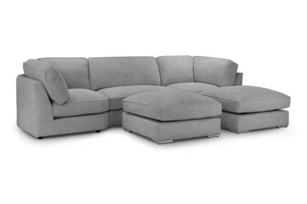 Carlos U-Shape Fabric Sofa