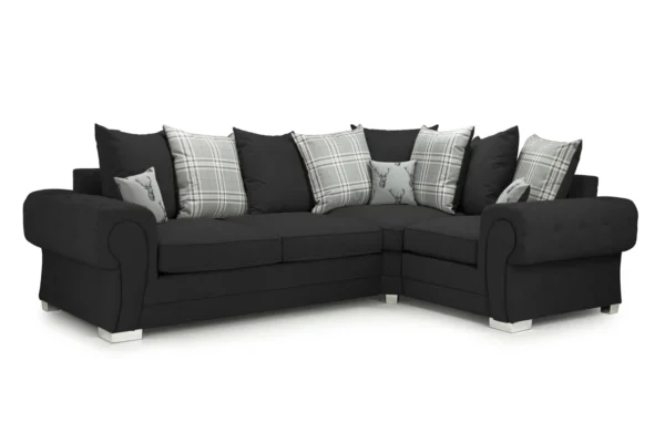 Verona Fabric 5 Seater Corner Sofa