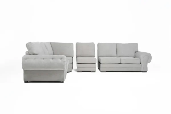 Verona Fabric 5 Seater Corner Sofa - Image 10