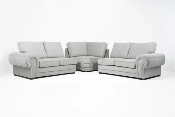 Verona Fabric 5 Seater Corner Sofa - Image 8