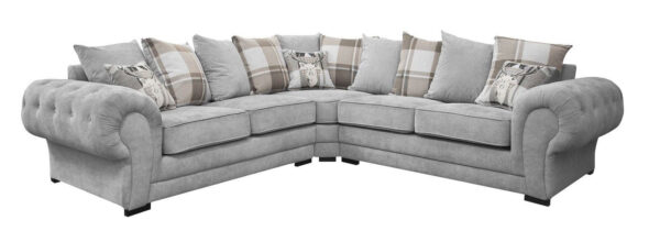 Verona Fabric 5 Seater Corner Sofa - Image 6