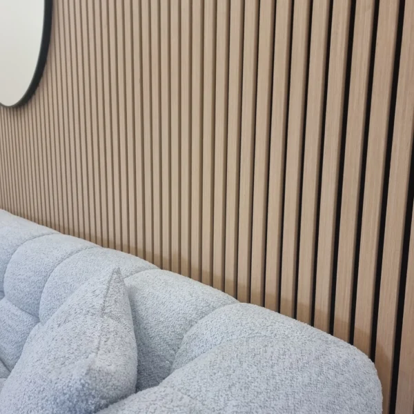 Real Wooden Acoustic Slatted Wall Panels - Image 2