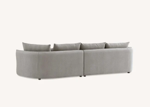 Rubin Corner Chaise In Pebble Boucle - Image 8