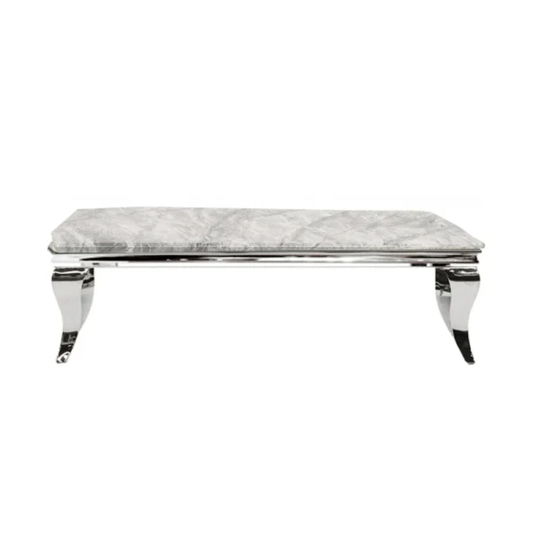 Louis Chrome Coffee Table - Image 3