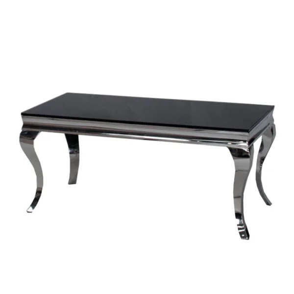 Louis Chrome Coffee Table - Image 2